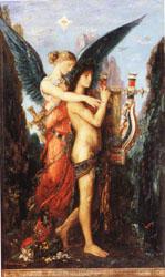 Gustave Moreau Hesiod and the Muse oil painting image